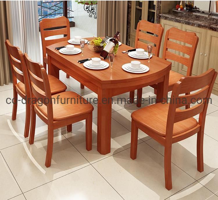 Wooden Furniture High Back Dining Chair Sets for Home Furniture