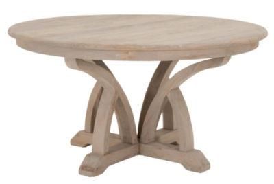 Kvj-Rr16 Reclaimed Fir Rustic Vintage Round Dining Table