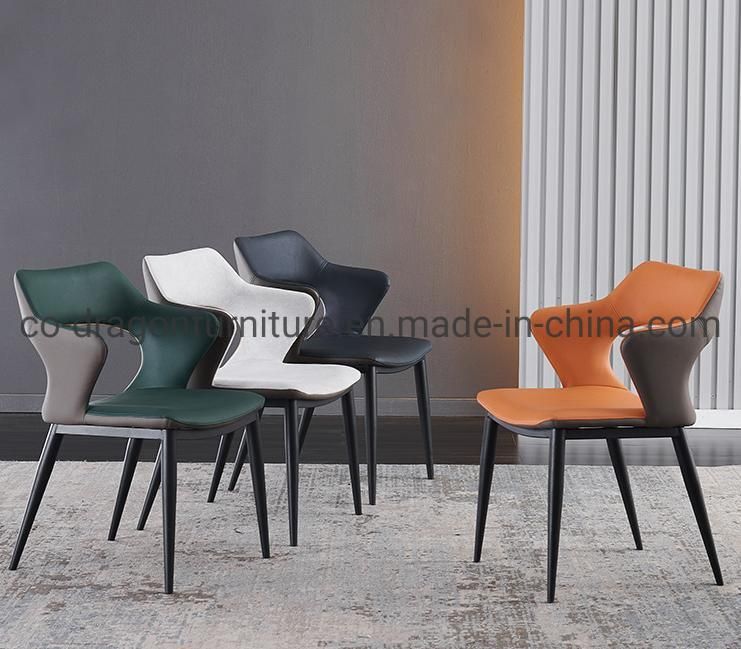 Chinese Wholesale Market Fashion Metal Dining Chair for Dining Furniture