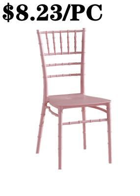 New Design Customized Stackable High Back Restaurant Outdoor Chiavari Chair