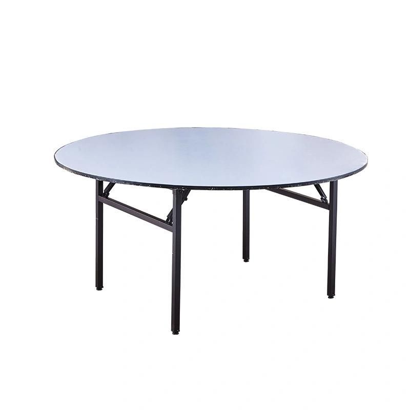 Best Price Portable Hotel Restaurant Outdoor Round Dining Folding Table