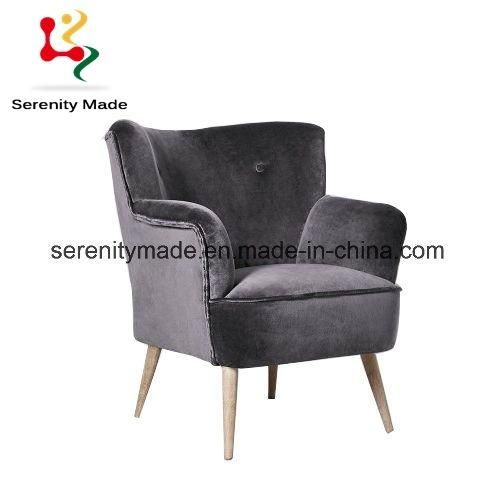 Factory Price Custom-Made Fabric Single Dining Room Sofa Chairs