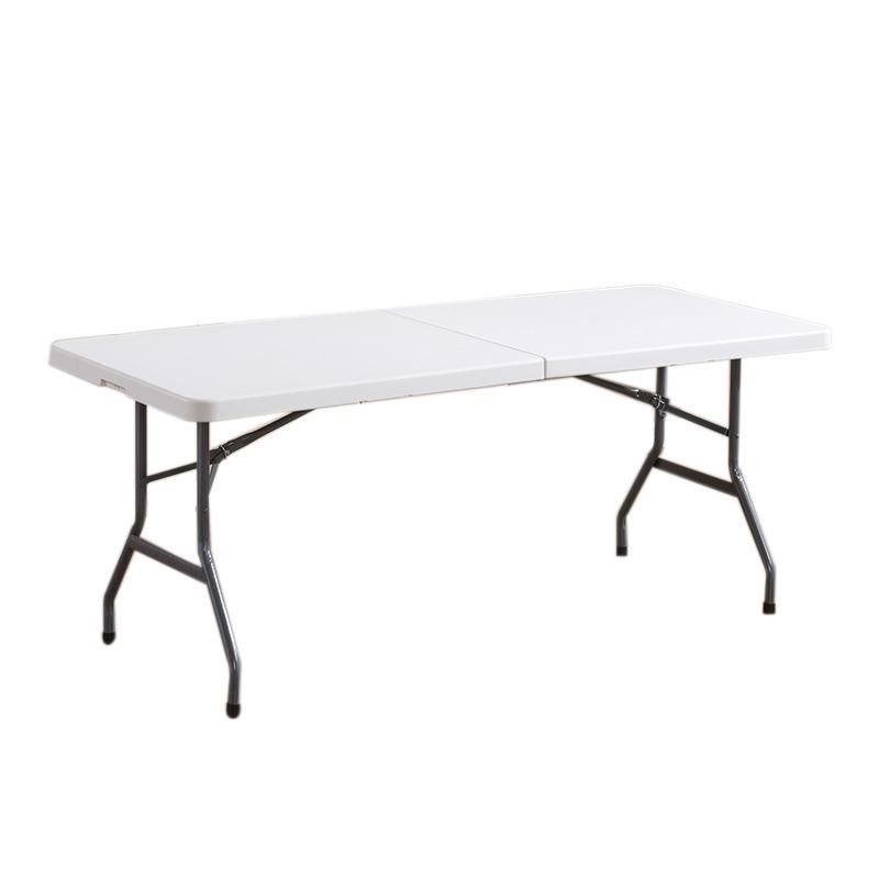 Modern Simple Cheaper Banquet Dining Event Rectangle Plastic Folding Table
