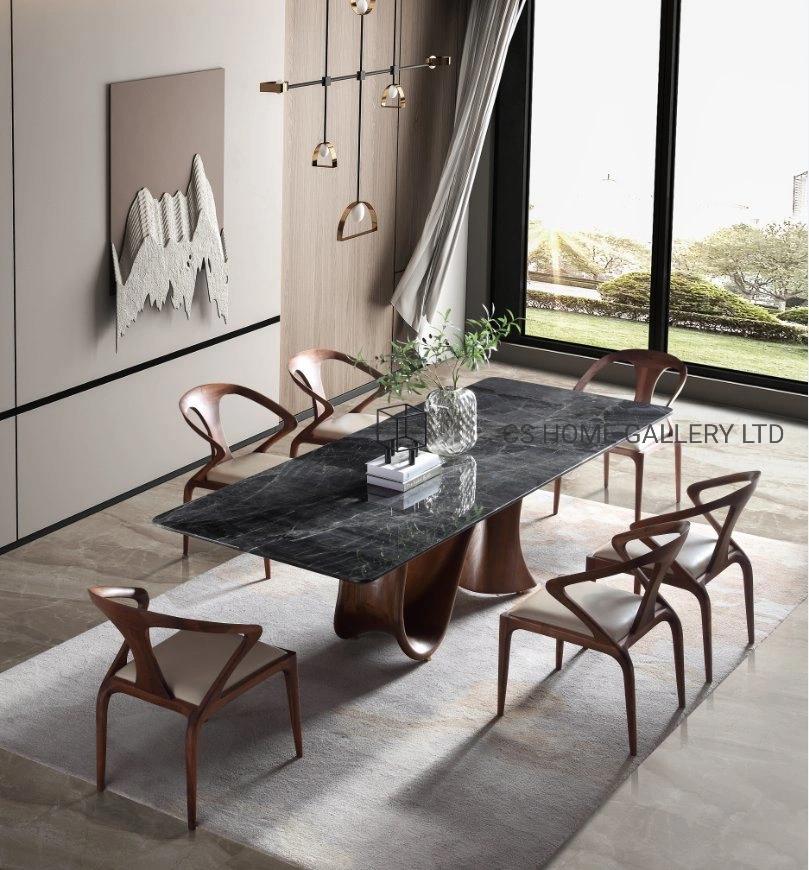 Customized Restaurant Furniture Modern Leisure Dining Room Furniture Wooden Nordic Dining Chair