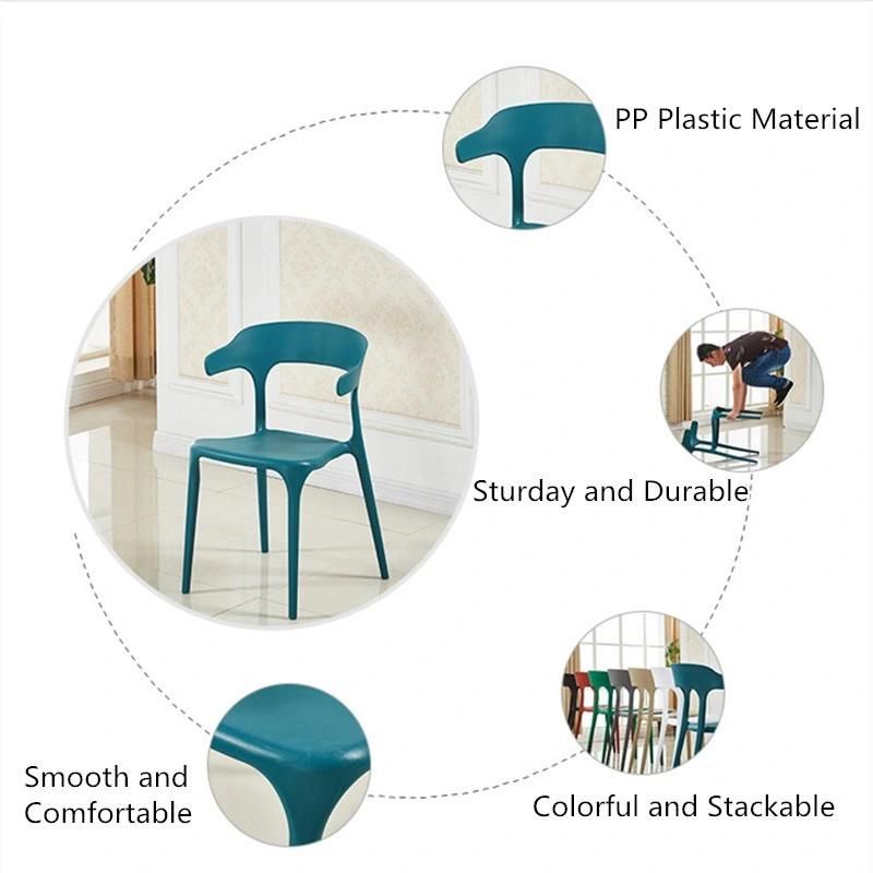 Wholesale Hot Sale Modern PP Plastic Chair Dining Chair