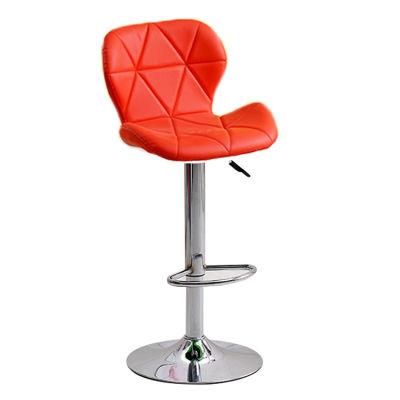 Nordic Modern Lounge Chair Breakfast Bar Stools Luxury Global Classic Butterfly Shape Taburetes De Bar Simple Red Bar Chairs