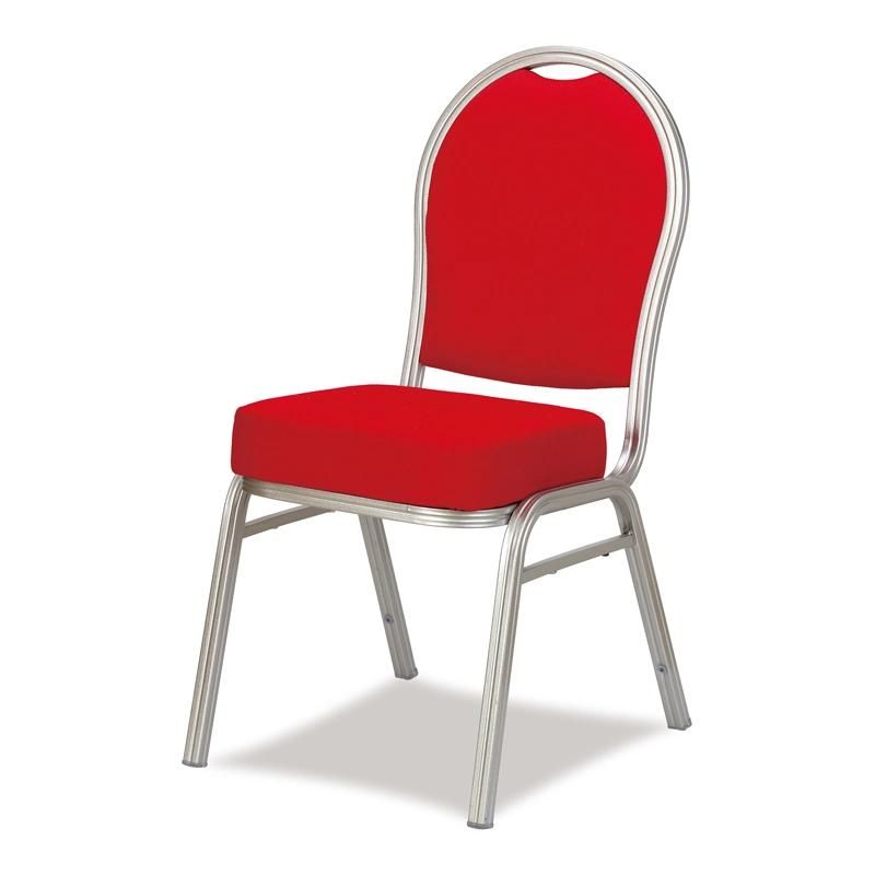 Top Furniture Hotel Furniture Aluminum Material Stackable Event Chairs