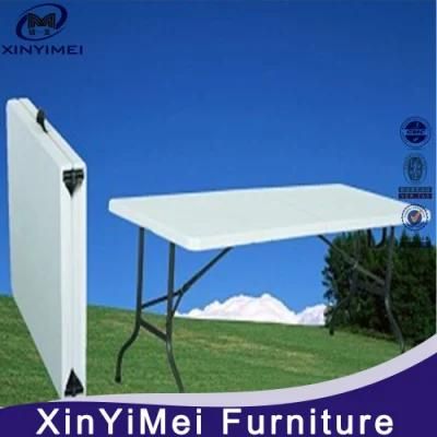 Factory Cheap Price Folding Furniture Rectangular Plastic Table