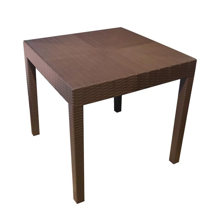 Wholesale Price Good Quality Square Plastic Dining Table Coffee Table