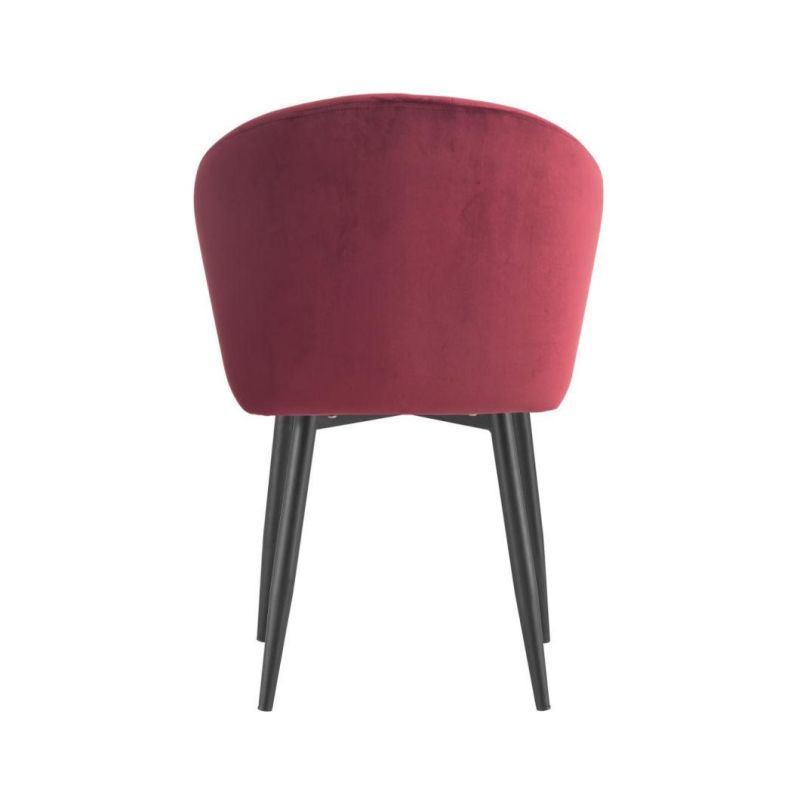 Project Tender Factory Project Contracting Velvet Upholstered Modern Furniture Luxury Dining Room Chair