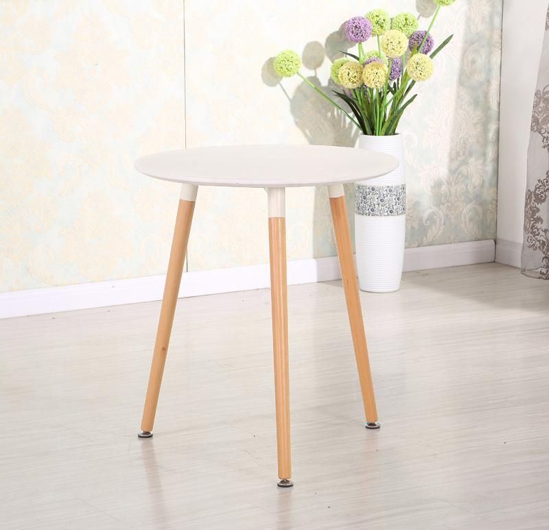 Modern Furniture Factory Nordic Style MDF Top Panel Tables Dining Room Table