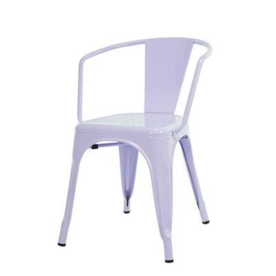 Free Sample Sillones Wholesale Modern Design Restaurant Dining Coffee Iron Bistro Tables Chairs Metal Industrial Chair