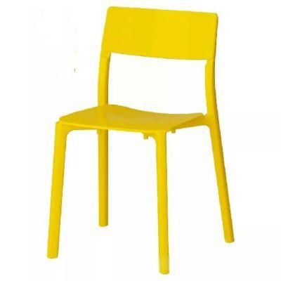 Dining Room Furniture Chaises Sillas De Plastico Cheap Nordic White Plastic Chair for Living Room