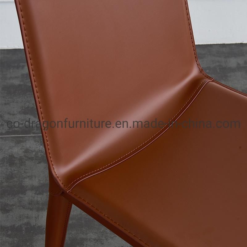 Modern Luxury Leather Dining Chair Set for Home Furniture