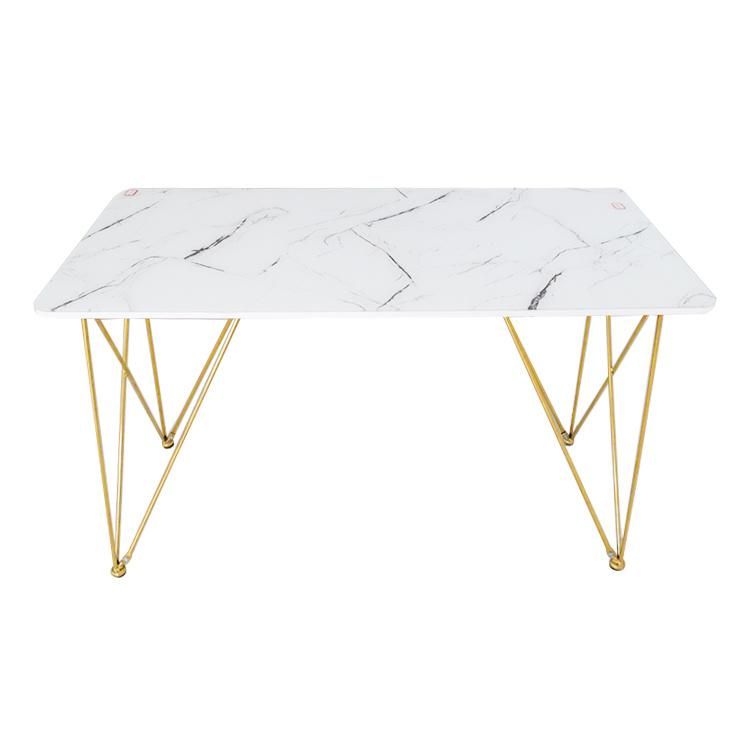 Nordic design MDF Top Home Furniture Dining Room Table