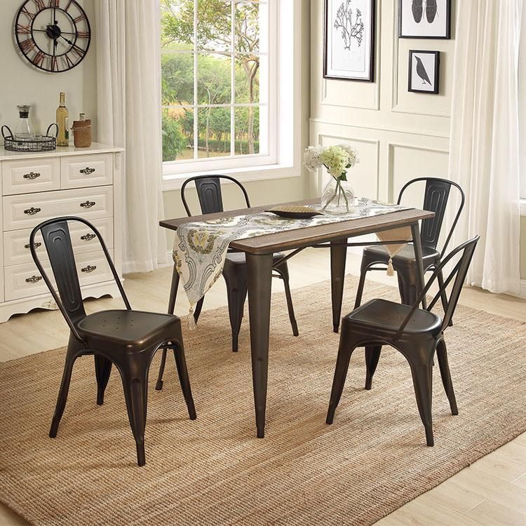 Dining Table Household Small Apartment Dining Table for Eating Household Solid Wood Table and Chair Rectangular Modern Table