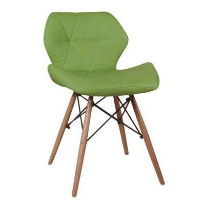 Nordic Dining Furniture Leather Dining Butterfly Wooden Chair for Restaurant