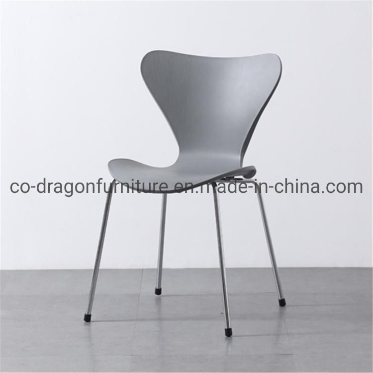 Wholesale Dining Furniture Steel Legs Dining Chair with Plastic Set