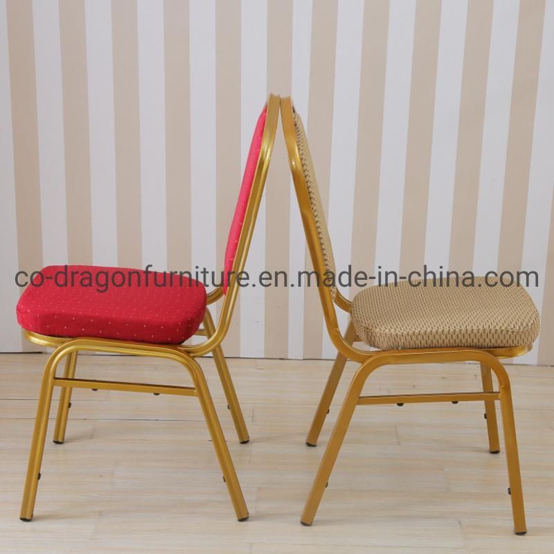 Fashion China Wholesale Metal Fabric Dining Chair for Dining Furniture