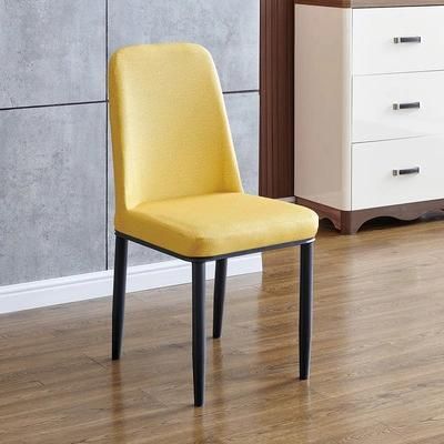 Wholesale Modern Metal Stainless Steel Legs PU Dining Chair