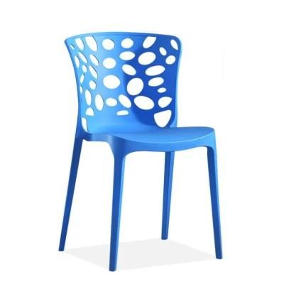 Mesas Y Sillas PARA Restaurante Leisure Black Chair Cheap Stackable Dining Plastic Chair