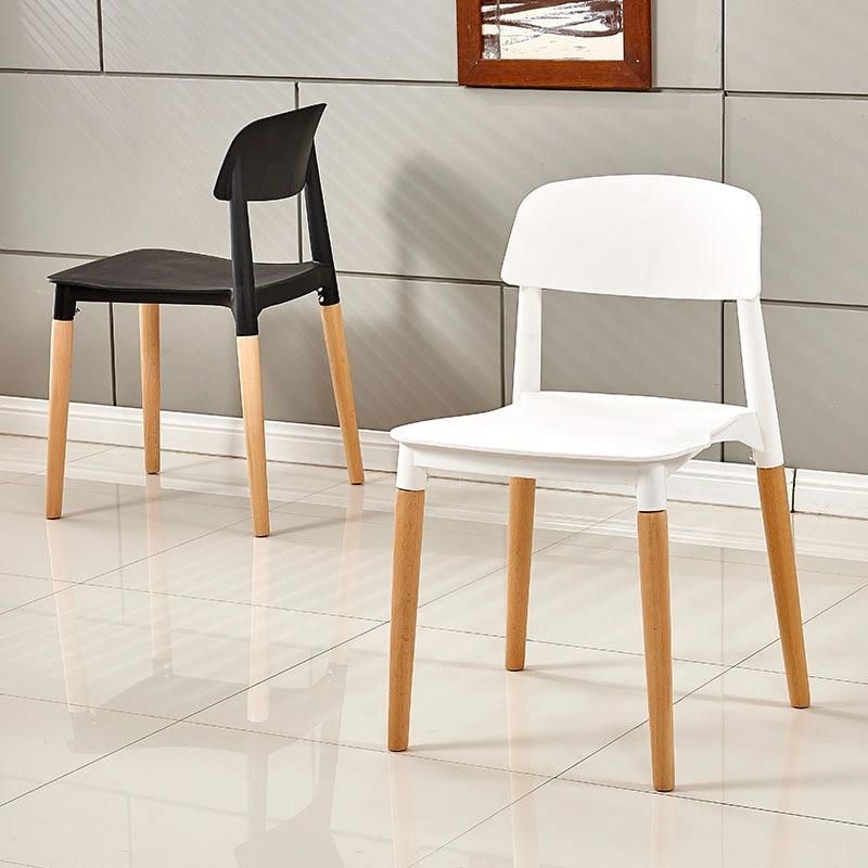 Modern Ergonomic Comfortable Armless Restaurant Cafe Home Silla Plastic Chair