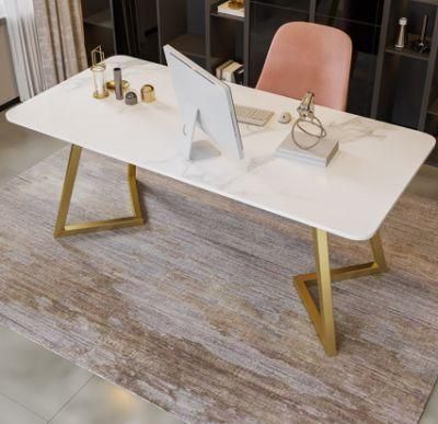 Nordic Light Luxury Marble Table with 4seats with Fashion Design