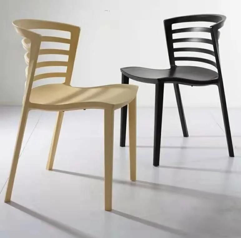 Cheap Leisure Style Modern Design Cheap PP Plastic Chair Dining Room