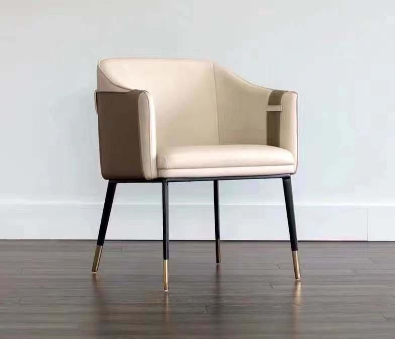 Modern Design of New Design Hot Sale PU Leather Dining Chair