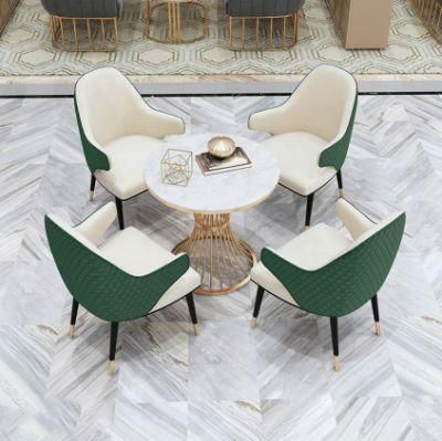 New Modern PU Dining Room Furniture Leather Dining Chair