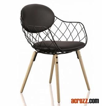 Magis Modern Wire Soft Dining Pina Chair