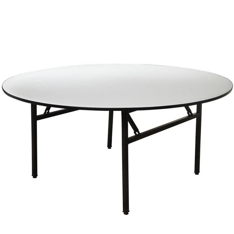 Round Limited Edition Restaurant Used Dining Portable Indoor Folding Table