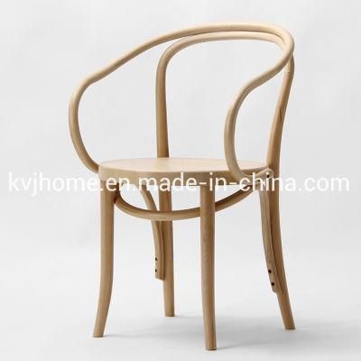 Kvj-7037b New Design Natural Bentwood Thonet Armchair