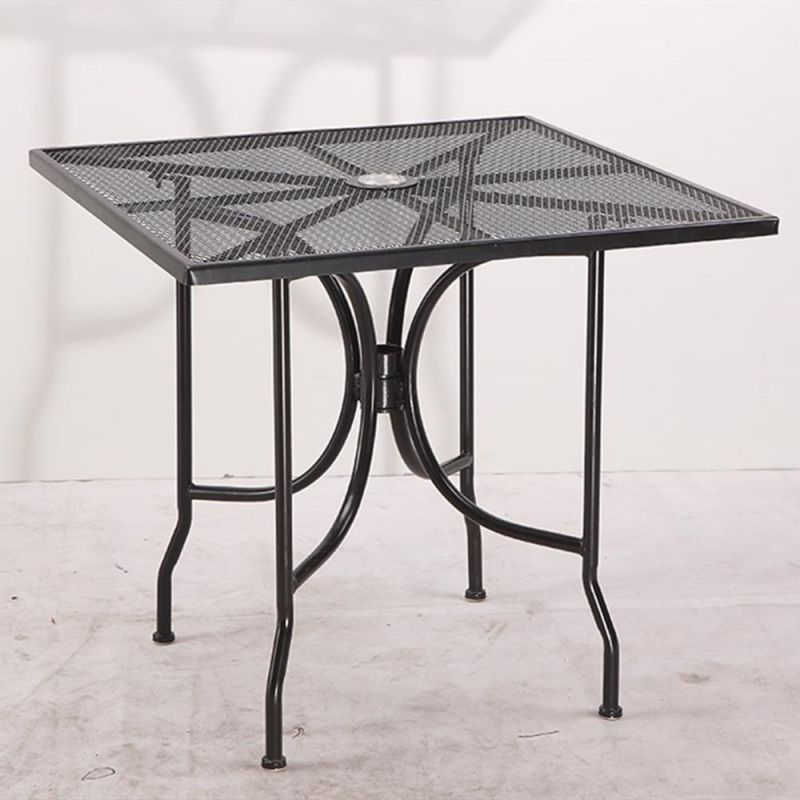 USA Market Grilled Restaurant Dining Room Steel Furniture Outdoor Iron Mesh Chair