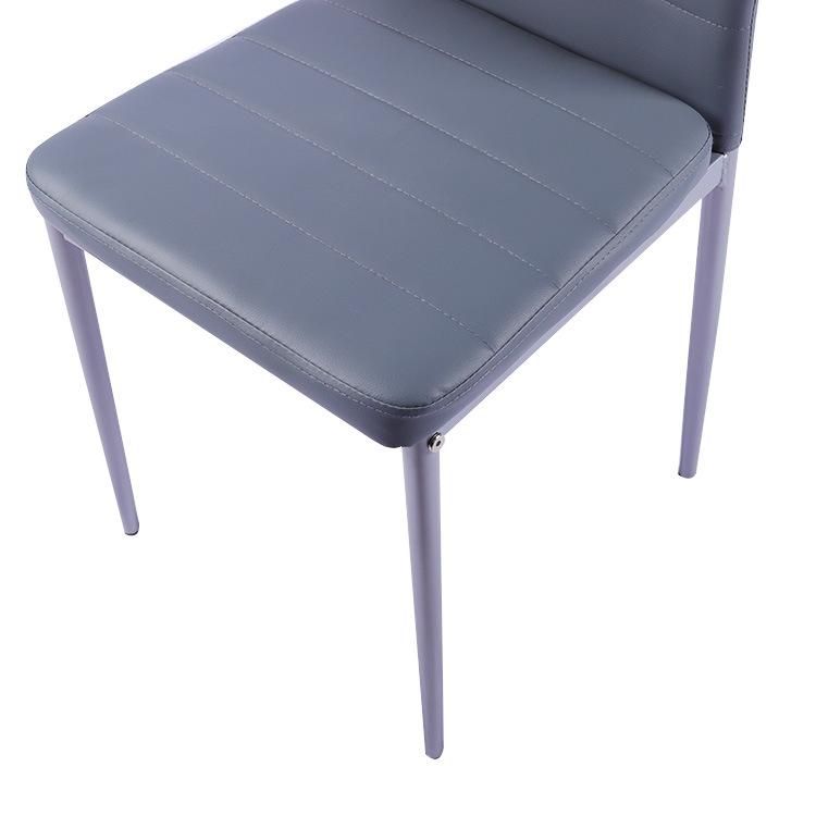 Free Sample Modern 4 Seater Glass Top Dining Table