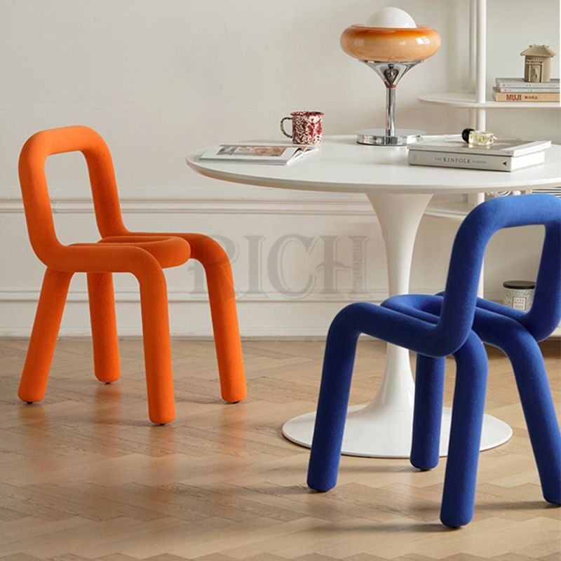 Unique Shape Italian Dining Chair Contemporary Minimalist Dining Chairs