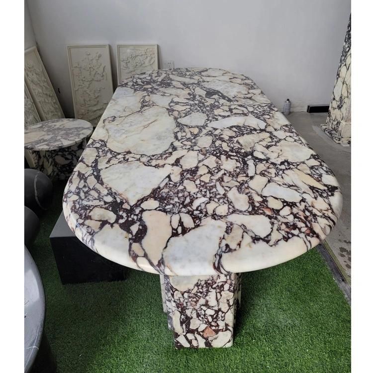 High Quality Design Modern Oval Marble Table