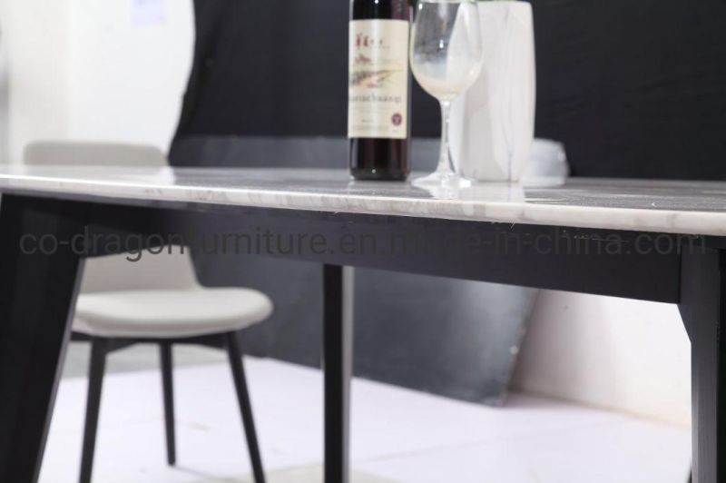 Modern Furniture 6 Seats Rectangle Dining Table for Home Furniture