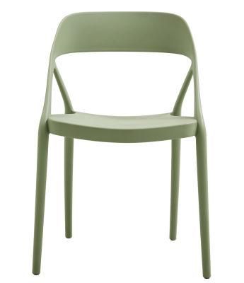 Wholesale Price Modern Minimalist Nordic Colorful Office Chair Home Dining Table Chair Leisure Plastic Dining Chair