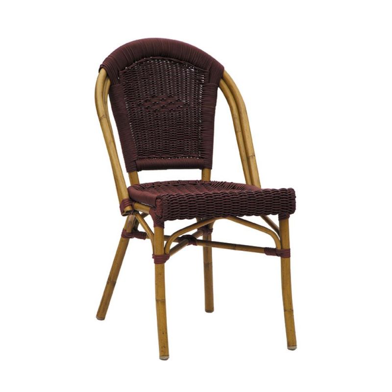 Popular Bamboo Look Outdoor Chair Aluminum Chair