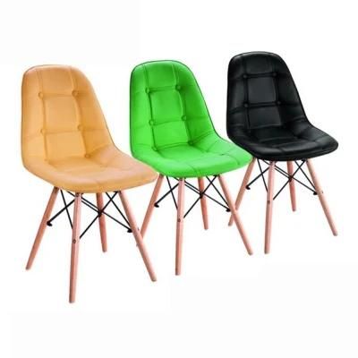 Dining Room Chair PP Plastic Chair Colorful Sugar Chair