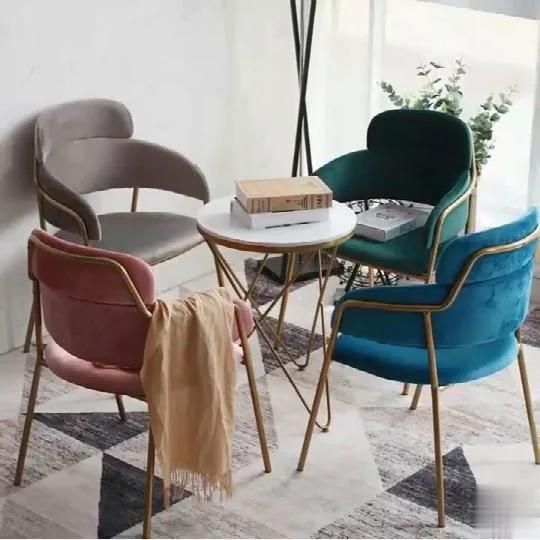 Dining Room Furniture Armless Velvet Beatles Chair Modern Restaurant Used Dining Chairs