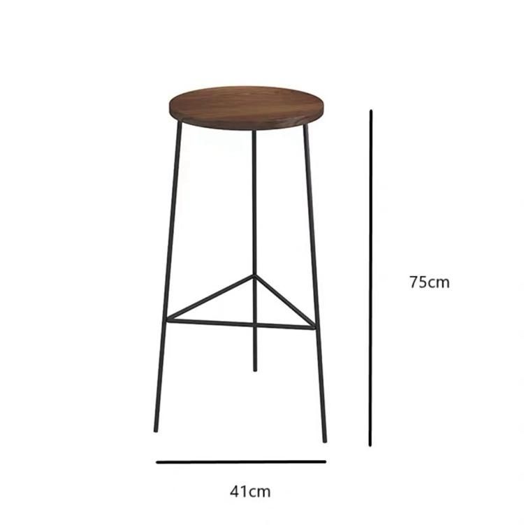 Simple 3 Legs Commercial Counter Bar Stool