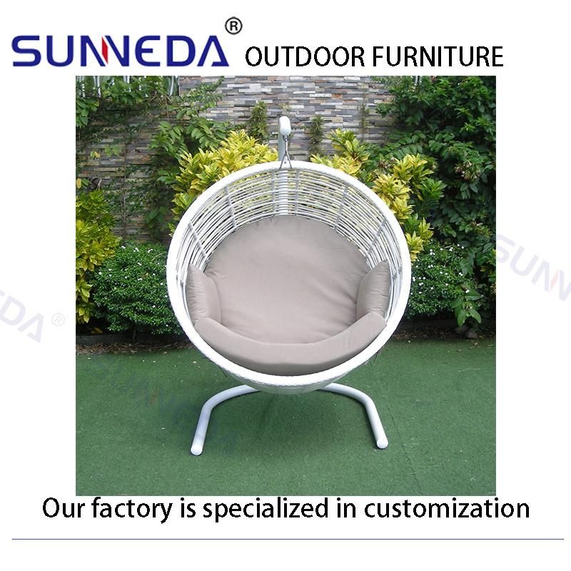 Garden Waterproof Customize Weaving Luxury Wholesale Lounge Wicker Rattan Chair