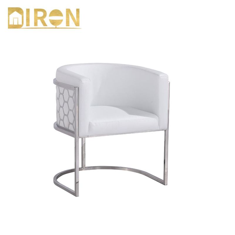 Modern Furniture Dining Chair with Stainless Steel Leg