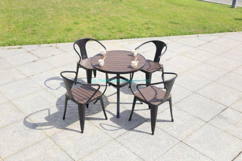 New Style All Weather Outdoor Furniture Garden Paito Dining Tables and Chairs Set Outdoor Dining Set