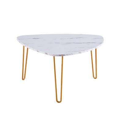 Hot-Selling Stainless Steel Frame Marble Top Dining Room Table Sets Home Furniture