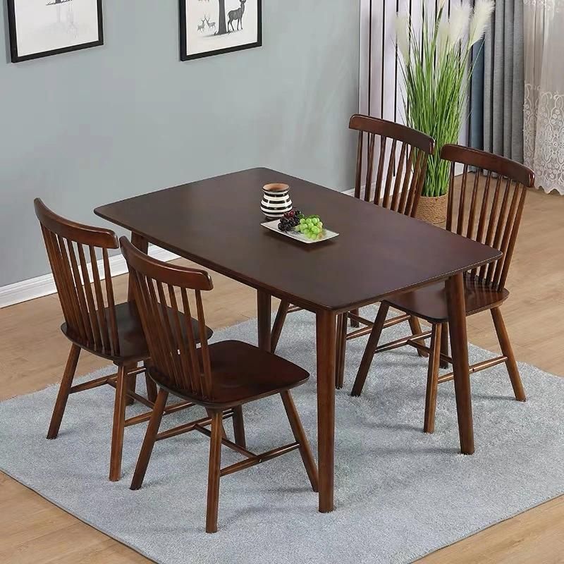 Modern Wooden Living Room Home Apartment Restaurant Canteen Home Dining Furniture