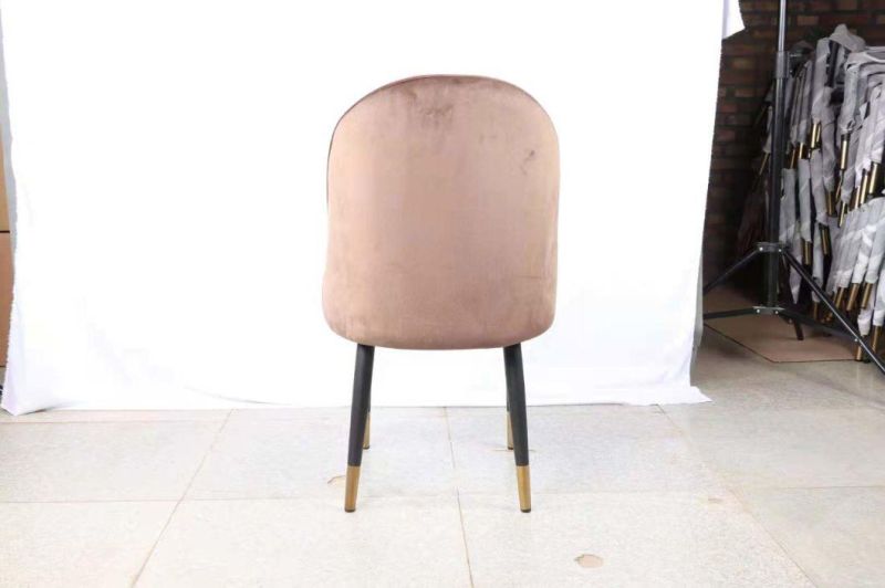 Wholesale Nordic Velvet Modern Furniture Dining Room Chair