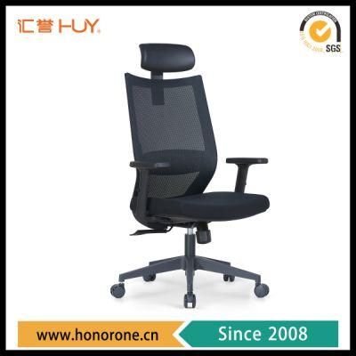 Modern Office Furniture Executive Table Manager Office Leather Headrest Chair